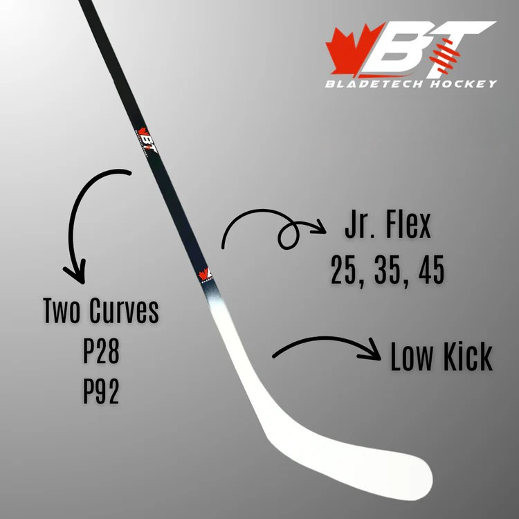 BladeTech stick curves and flexes Jr